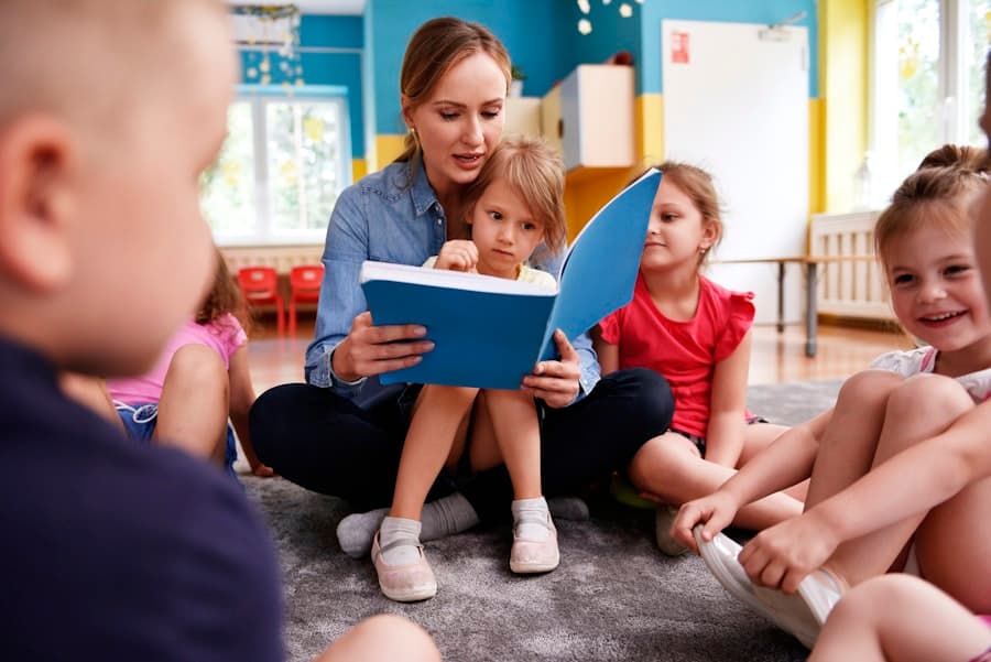 Top Class literacy — reading together with the teacher